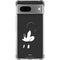 Disney Mickey Mouse Black and White Google Pixel 7a Clear Case